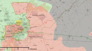 Sytuacja w Aleppo. Źródło: wikipedia.com