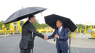 Cieszyn staje się symbolem współpracy energetycznej państw Europy Środkowej. W zeszłym roku premierzy Polski i Czech otwarli w tym mieście połączenie gazowe, w tym roku miejscowość została siedzibą Tritii- fot. premier.gov.pl