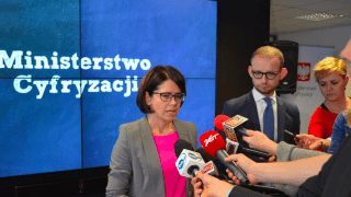 Anna Streżyńska, fot. @MinisterstwoCyfryzacji