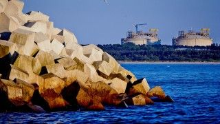 Gazoport - stan na czerwiec br. Fot. materiały prasowe Polskiego LNG.