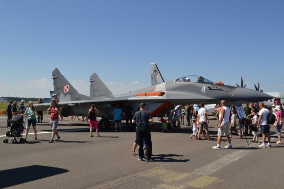 Polish MiG-29 Fulcrums will be equipped with Mark XIIA IFF system. Photo: Maksymilian Dura.