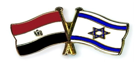 Egipt i Izrael są po prostu skazane na współpracę w kwestii Synaju - graf. www.crossed-flag-pins.com