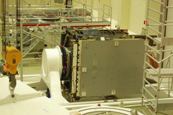 Zbudowany na platformie SmallGEO satelita Hispasat-36W-1. Fot. ESA–P. Sebirot