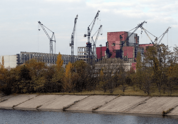 Ruiny nieukończonych reaktorów nr. 5 i 6 Czarnobylskiej Elektrowni Atomowej, Fot. Andrzej Hładij/Space24.pl