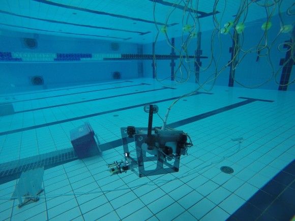 robot podwodny AHTI, fot. SKN Robotyki Podwodnej via Facebook