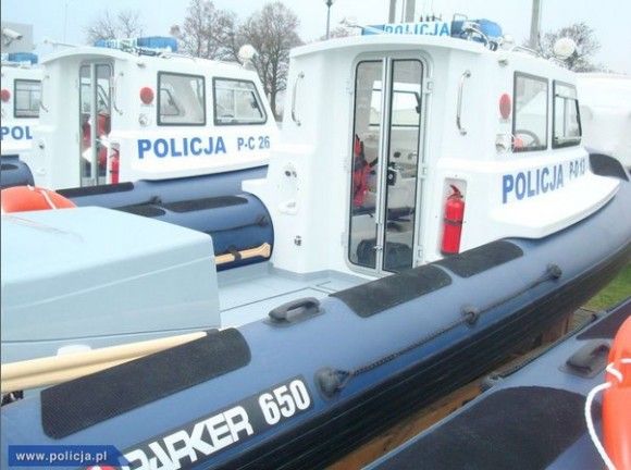 Łodzie patrolowe typu Parker 650 - fot. policja.pl