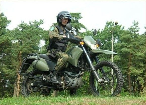Motocykle są nieocenionym narzędziem pracy strażników granicznych - fot. SG Ustka