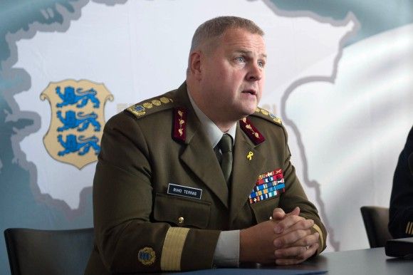 Generał Riho Terras, do 2018 roku dowódca Estońskich Sił Obronnych.