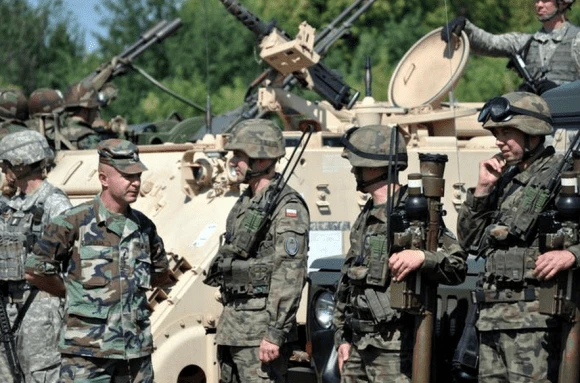 Model wyrzutni rakiet przeciwlotniczych CAMM. Fot. M.Dura
