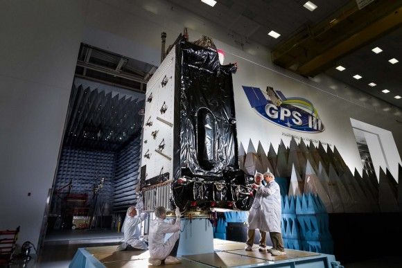 Satelita systemu GPS 3. Fot. Lockheed Martin / lockheedmartin.com