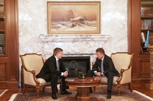 Rozmowy nowego szefa Naftohazu z prezesem Gazpromu nie przyniosły żadnych rezultatów. Fot. Gazprom.ru