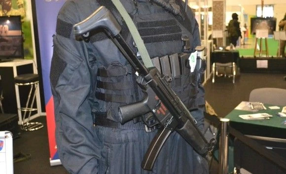 Pistolet H&K MP5. Fot. M.Dura