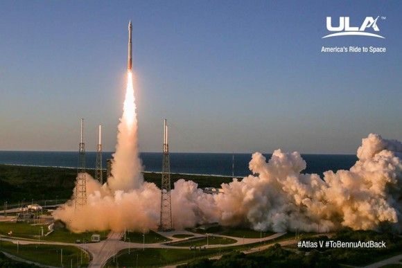 Start misji OSIRIS-REx, fot. United Launch Alliance