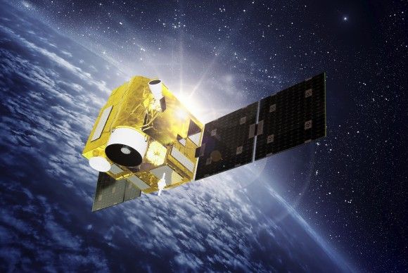 Satelita obserwacji ZIemi, Ilustracja: Thales Alenia Space