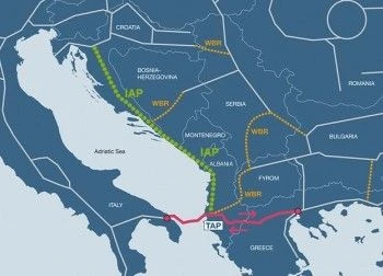 Korytarz Gazowy Północ- Południe. Fot. Gaz System