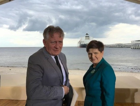 Czy pierwsza dostawa amerykańskiego gazu do Polski (na zdjęciu uroczystość z tej okazji) wywołała reakcję Rosjan?