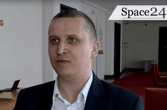 Wojciech Drewczyński, dyrektor ds. innowacji funduszu Black Pearls VC, fot. Space24.pl