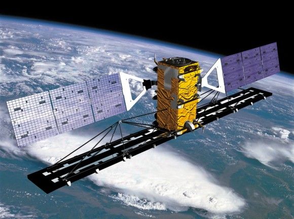 Kanadyjski satelita SAR Radarsat-2, Ilustracja: ESA