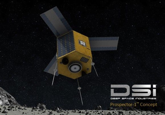 Sonda Prospector-1, ilustracja: Deep Space Industries