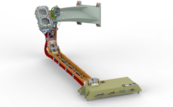 Model inżynieryjny mechanizmu budowanego przez SENER Polska dla misji ExoMars 2020, Fot. A.Hładij/Space24.pl