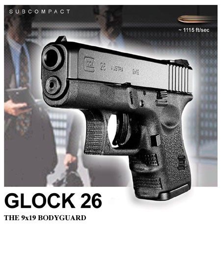 Pistolet Glock 26, które kupuje SKW - fot. Glock