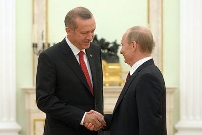 Szorstka przyjaźń? Putin i Erdogan podczas oficjalnego spotkania- fot. kremlin.ru