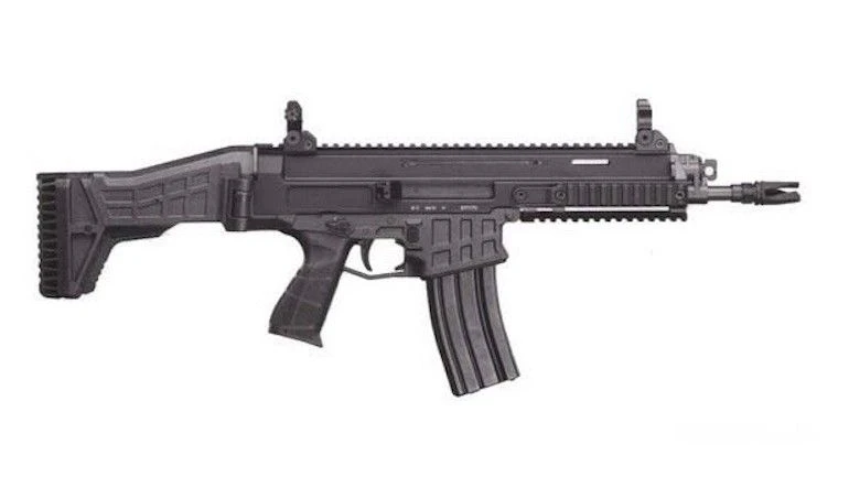 Karabinek CZ 807 zakupiony przez GIGN jest wersją prezentowanego tu CZ BREN 2 z lufą 9" dostosowaną do amunicji 7,62x39 mm. Fot. Ceska Zbrojovka