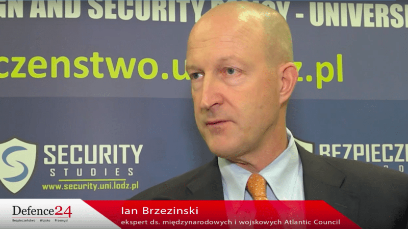 Ian Brzezinski. Image Credit: Defence24.tv