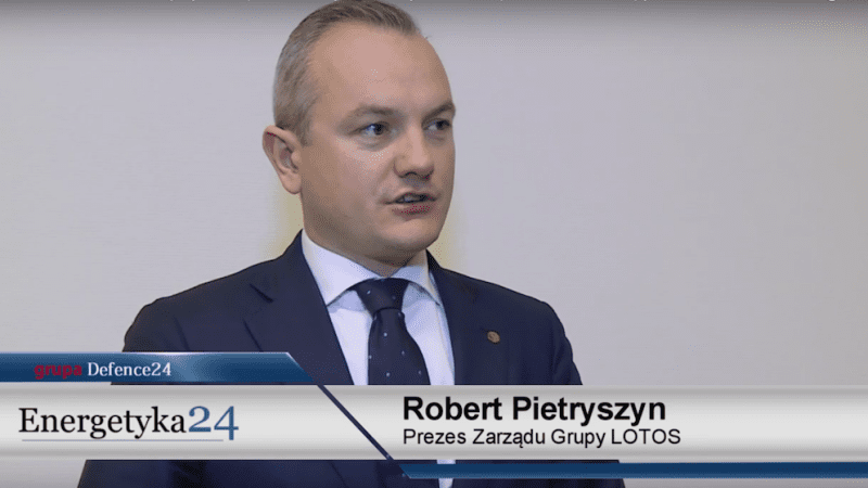 Prezes Lotosu Robert Pietryszyn. Fot. Energetyka24.com