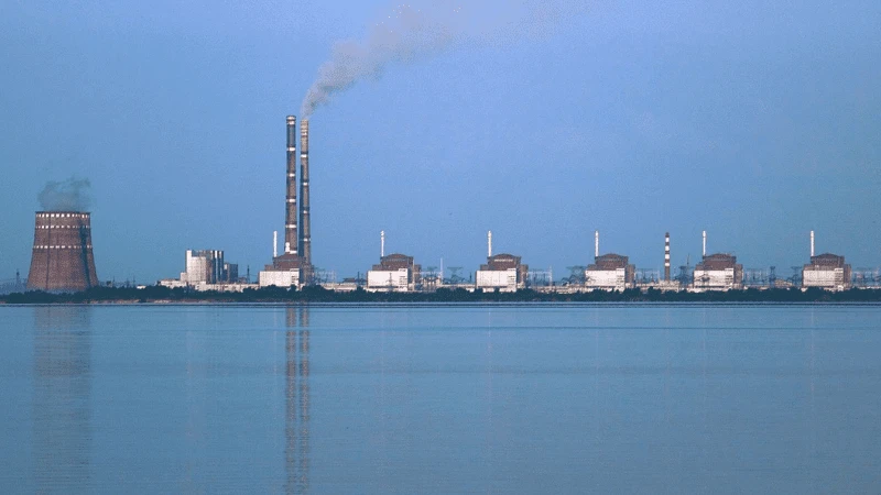 Zaporoska elektrownia atomowa. Fot. Wikipedia