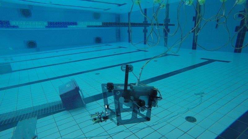 robot podwodny AHTI, fot. SKN Robotyki Podwodnej via Facebook