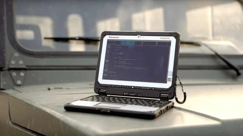 Panasonic Toughpad CF-20 fot. Defence24.pl