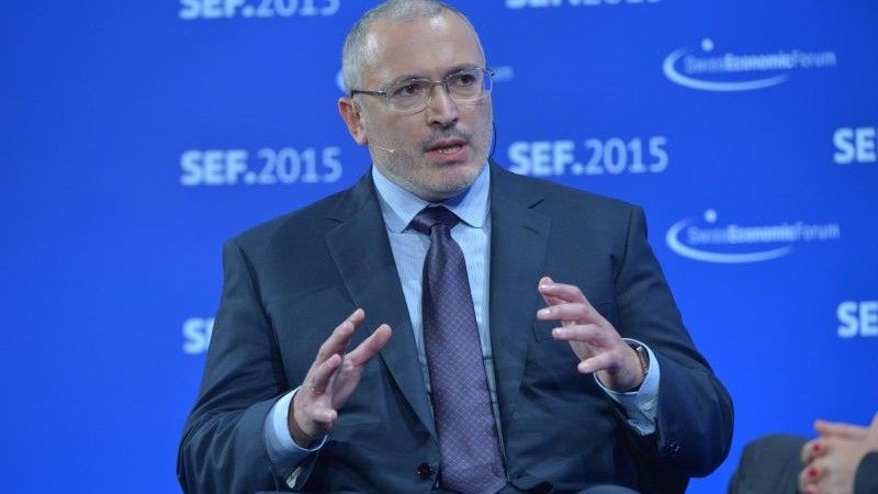 Były szef Jukosu - Michaił Chodorkowski. Fot. khodorkovsky.com