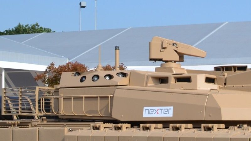 GALIX Passive Self-Defence System used, e.g. in case of the Leclerc tank - Image Credit: M. Dura