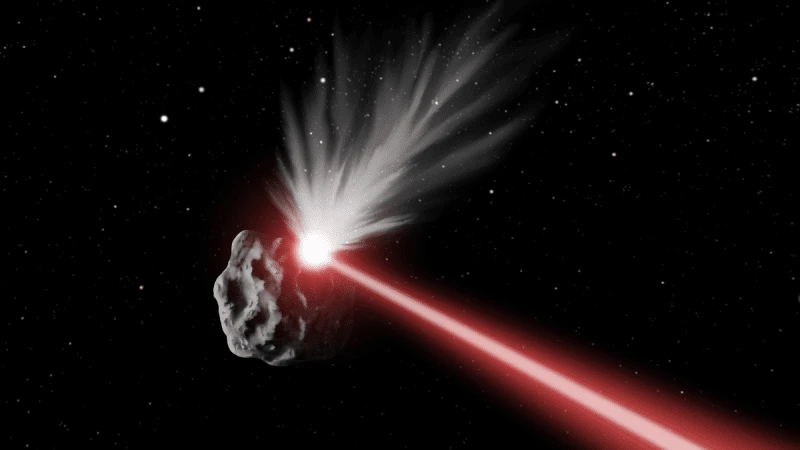 Wizualizacja przedstawiająca sposób działania systemu DE-STAR. Ilustracja: Q. Zhang, University of California / www.deepspace.ucsb.edu