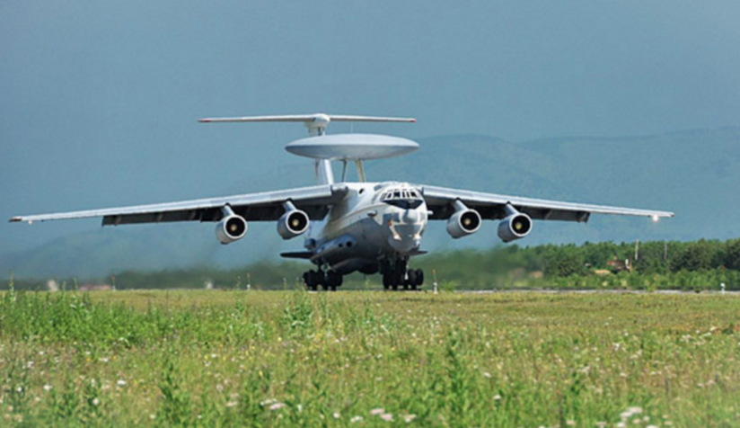 Nagranie z ataku na rosyjski samolot dowodzenia