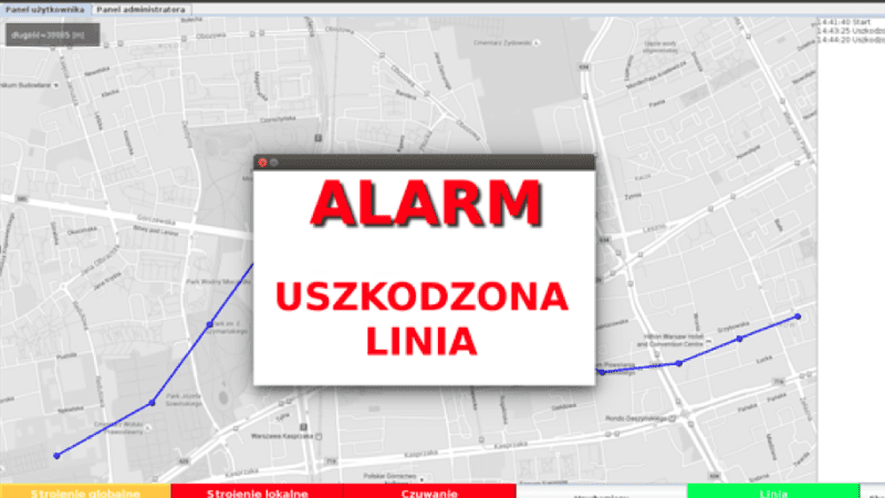 Czujnik interferencyjny Securelight-1LR. Fot. M.Dura