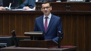 Premier Mateusz Morawiecki. Fot. Kancelaria Prezesa Rady Ministrów/Twitter