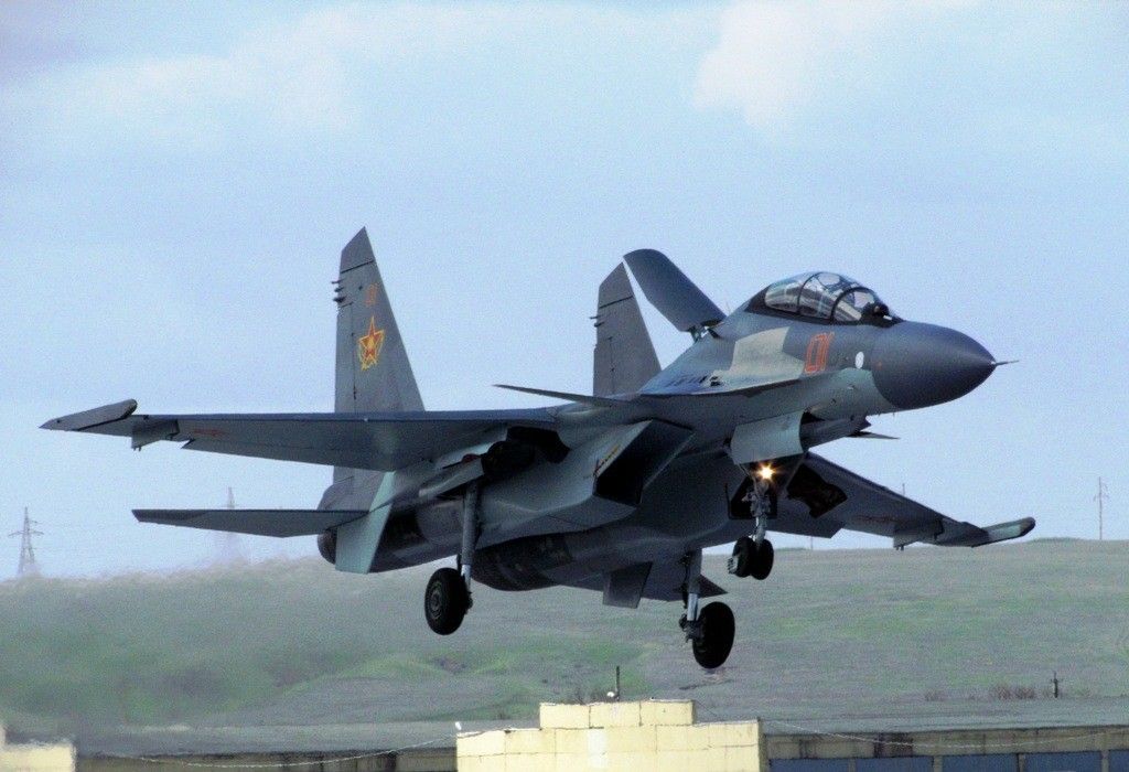 Su-30SM w barwach Kazachstanu. Fot. Irkut