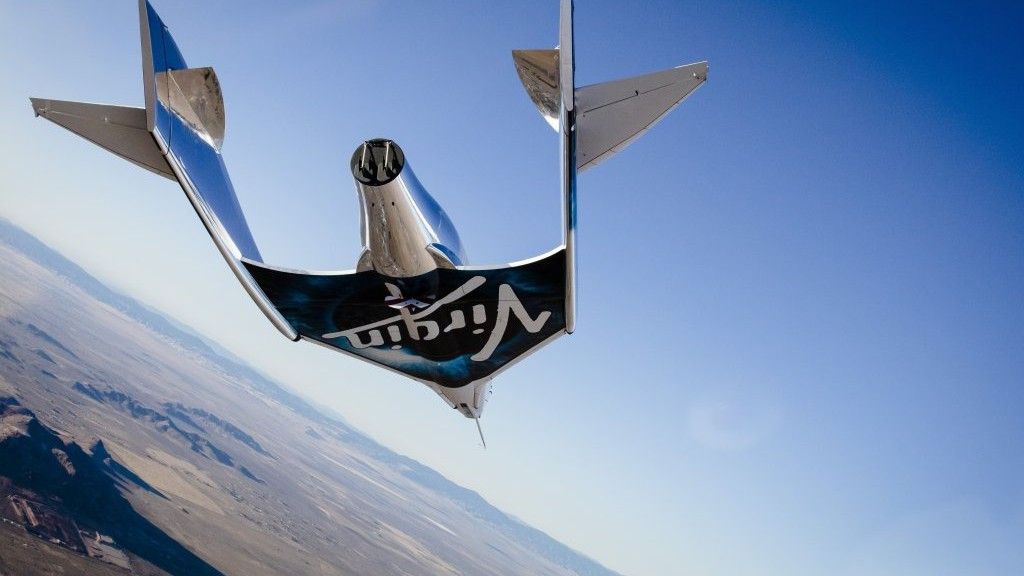 SpaceShipTwo. Fot. Virgin Galactic