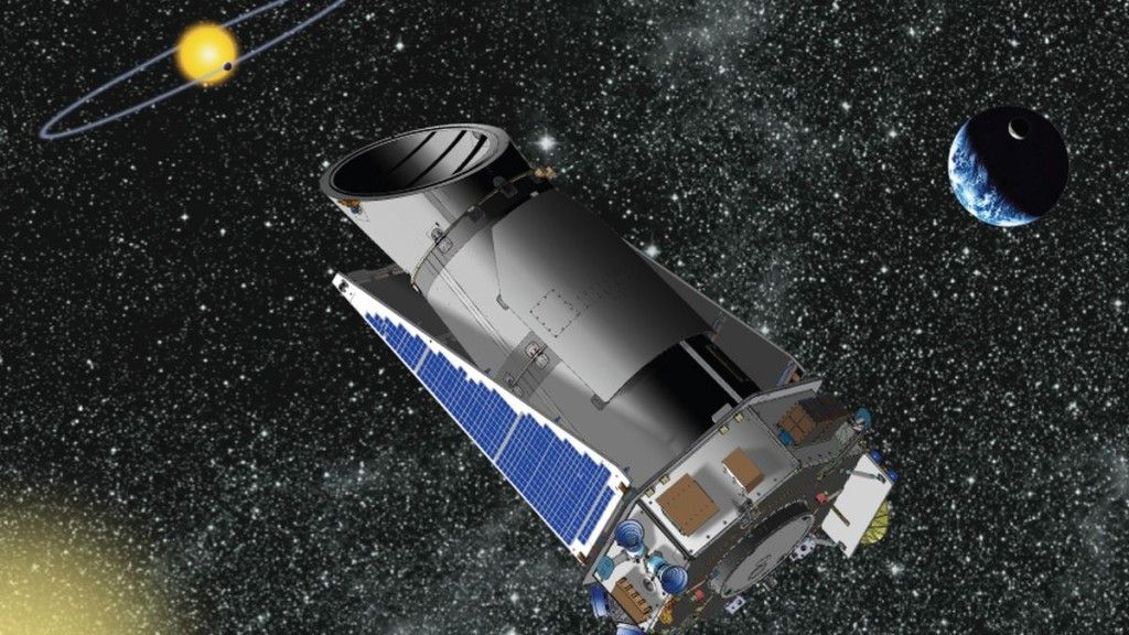 Kosmiczny Teleskop Keplera. Ilustracja: NASA