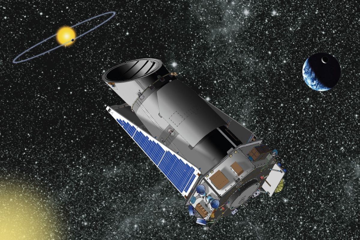 Kosmiczny Teleskop Keplera. Ilustracja: NASA