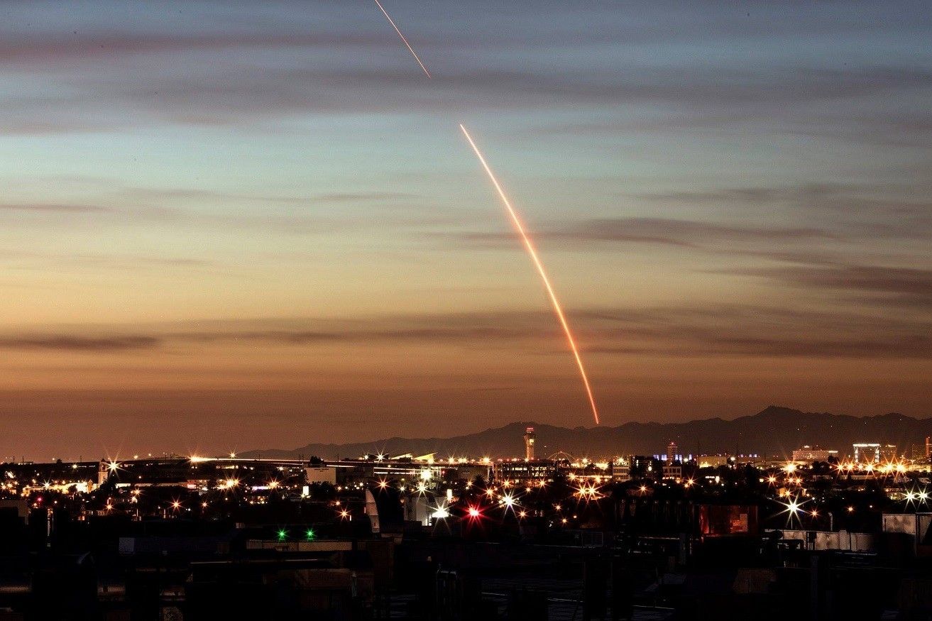 Start rakiety Falcon 9 z bazy USAF Vandenberg w Kalifornii. Fot. SpaceX via Facebook
