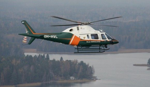 Fińska straż graniczna również używa AW119. Fot. Leonardo Helicopters