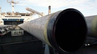 Transport rur dla projektu Nord Stream 2. Fot. Gazprom.ru