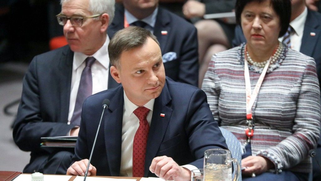Andrzej Duda podczas debaty w RB ONZ, Fot. Jakub Szymczuk/KPRP
