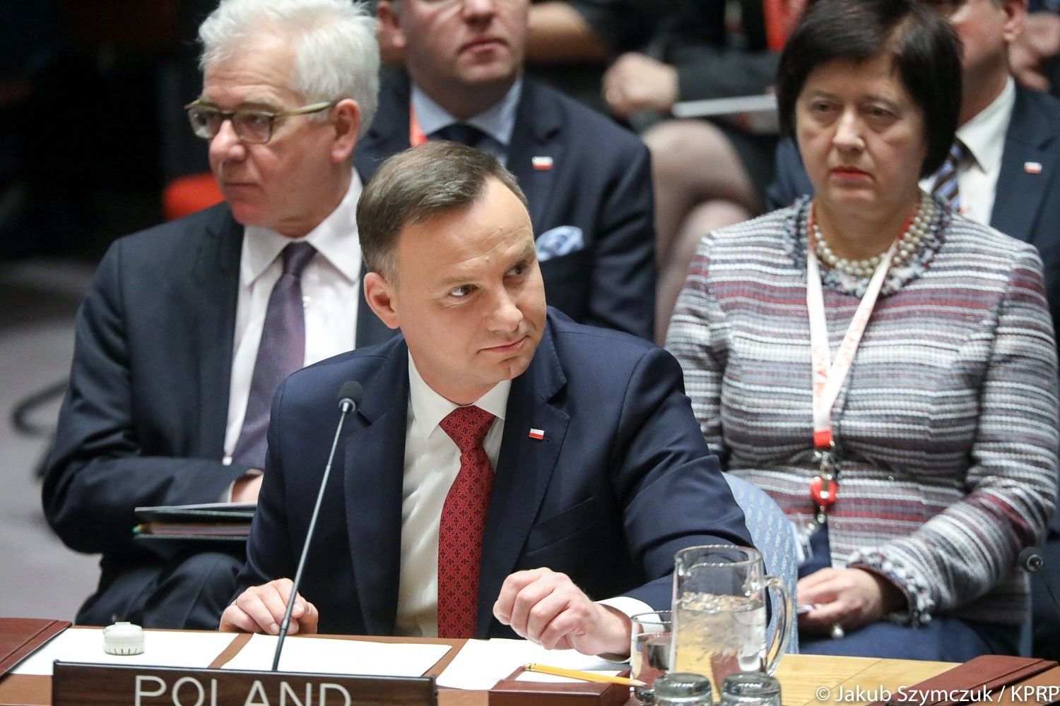 Andrzej Duda podczas debaty w RB ONZ, Fot. Jakub Szymczuk/KPRP