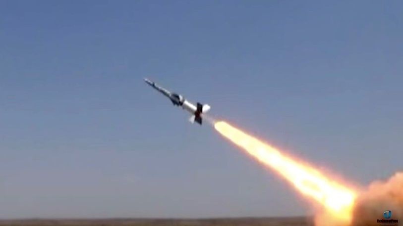  Modified missile being launched. IMAGE CREDIT: UKROBORONPROM