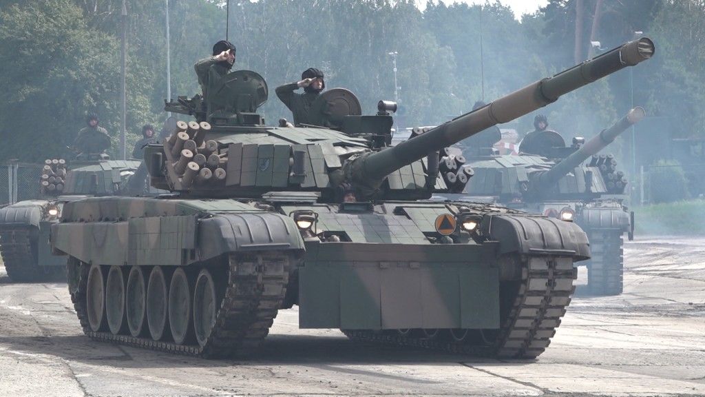 Czołg PT-91 z armatą 125 mm 2A46 | Fot. R. Surdacki / Defence24.pl