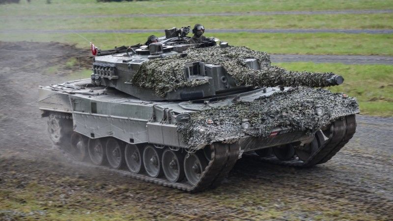 Austriacki Leopard 2A4 (zdjęcie ilustracyjne)